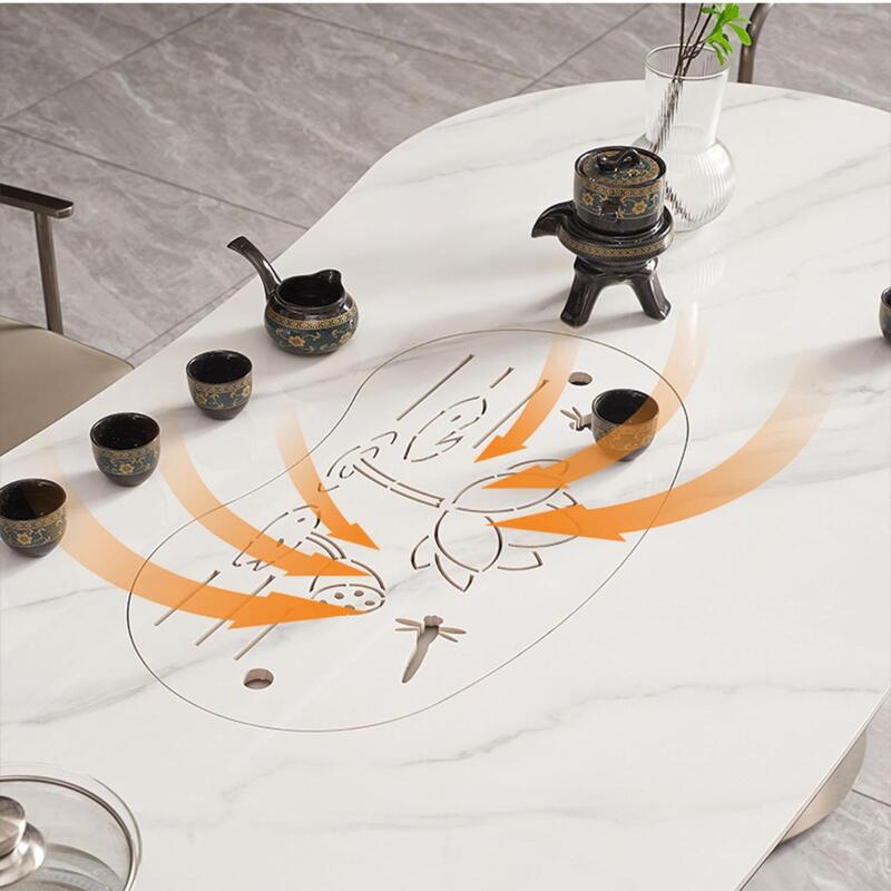 the function of the tea tray of the island table h981