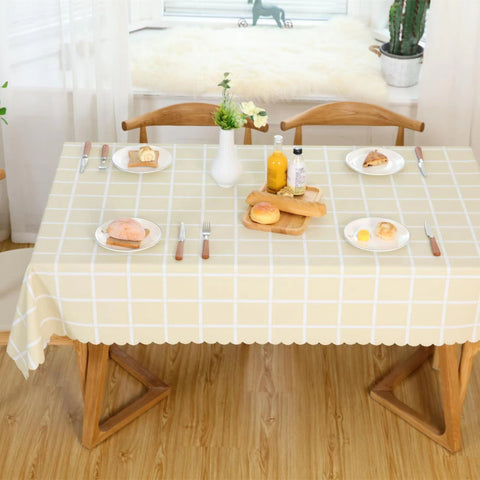 Plastic Placemats with pvc material tablecloth