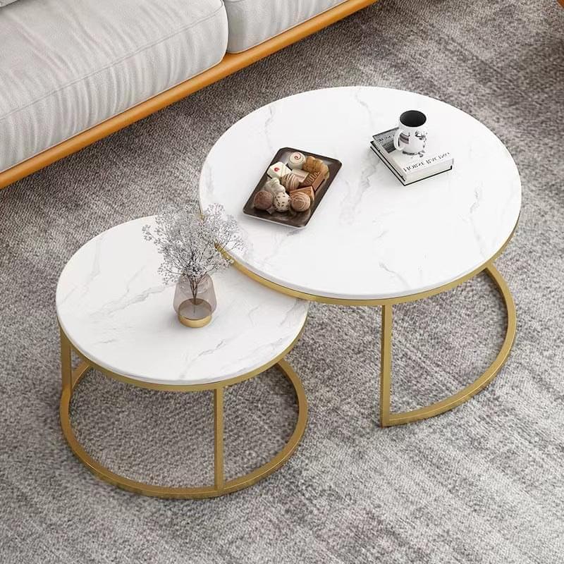 GOLD BASE COFFEE TABLE