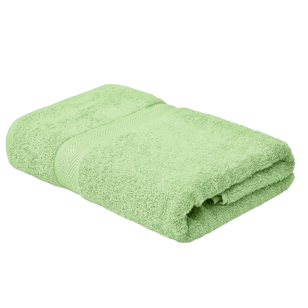 SUPREME 100% Cotton BATH TOWEL,( PACK OF 1)800 GSM, GREEN