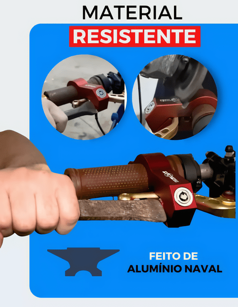 Trava Anti Furto Para Moto