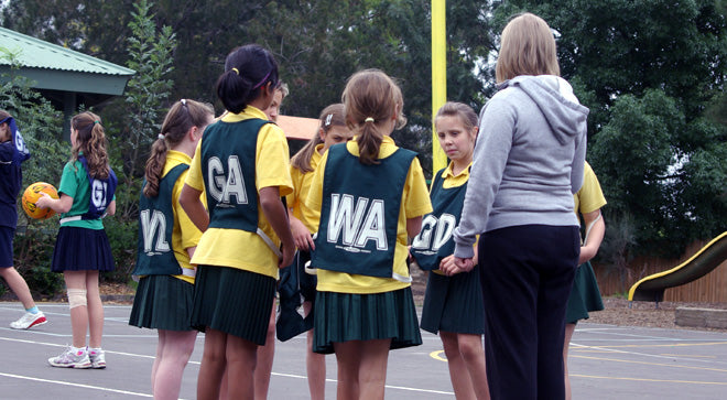 Junior netball team