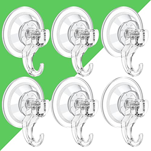 Marchpower Shower Suction Cup Hooks- 4 Pack Reusable Heavy Duty Vacuum –  marchpower