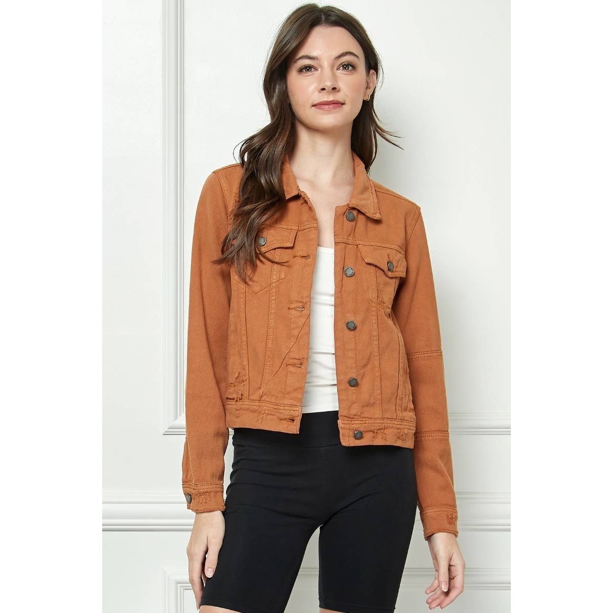 Carhartt Inspired Cropped Denim Jacket
