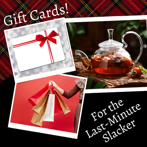 Gift Cards! For the Last-Minute Slacker