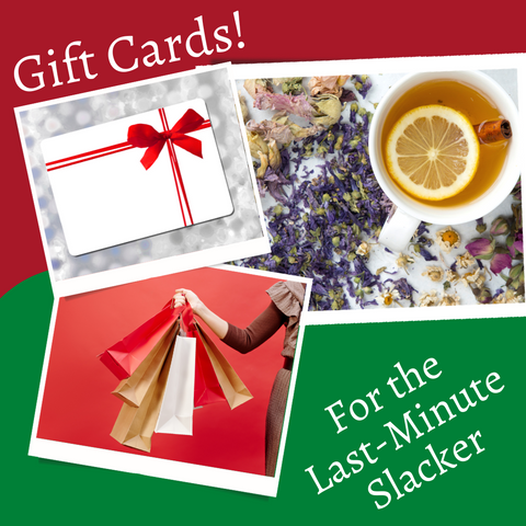 Gift Cards! For the Last-Minute Slacker