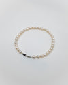 SAGA Jewelry Pearl Anklet - Freshwater pearls  for Women, Timeless and Versatile Design