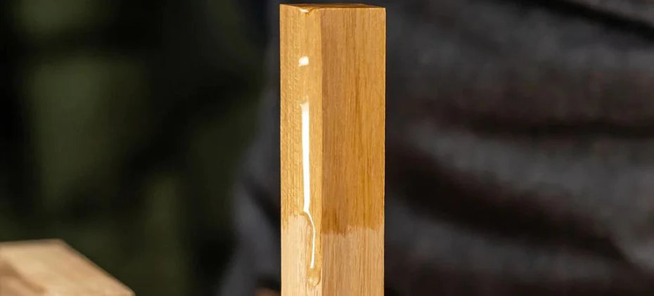 acacia wooden block
