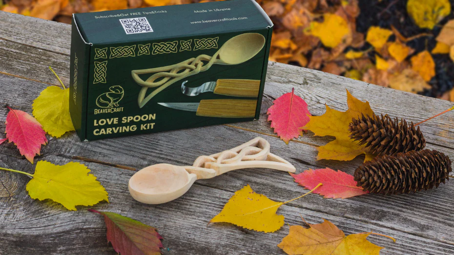 DIY wooden spoon kit