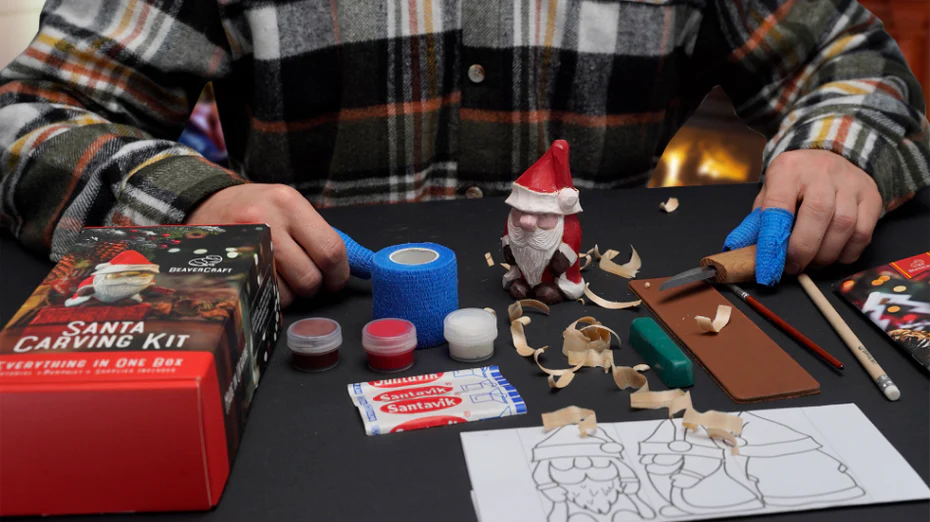 DIY Santa Carving Kit