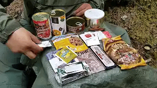 ИРП. Шведский армейский котелок и эстонский сухой паек.