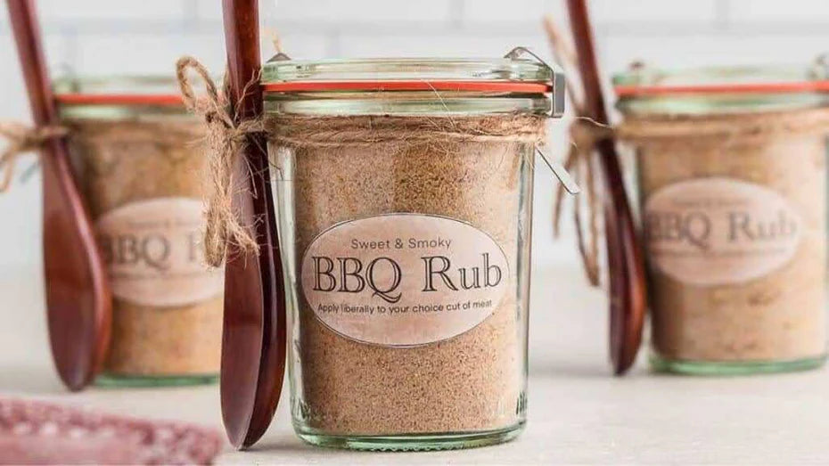 Custom Spice Rub Jars