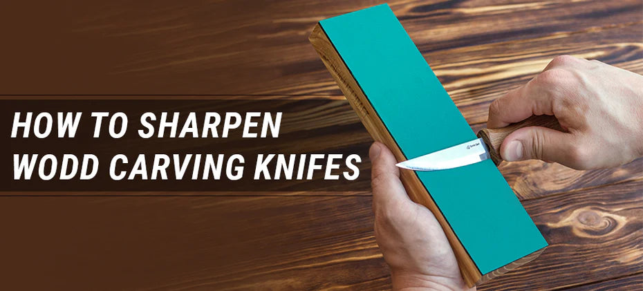 how to sharpen wood carving knives