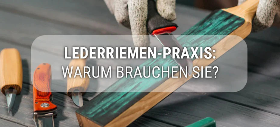 Leder-Strop zum Schärfen