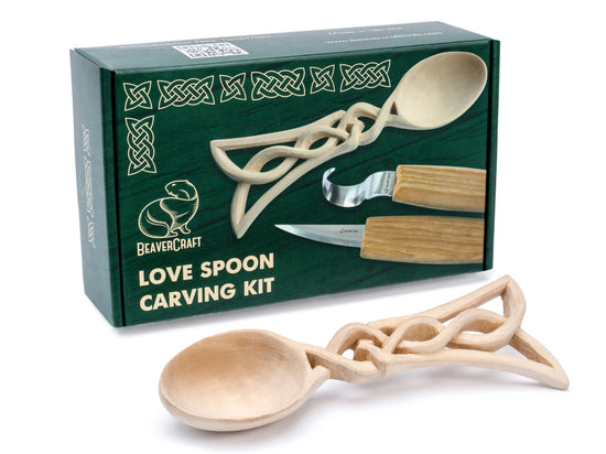 Completed Whittling Kits for Beginners – Everything Included in a Box –  BeaverCraft Tools