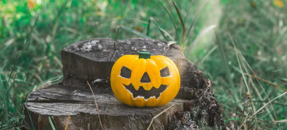 wooden pumpkin