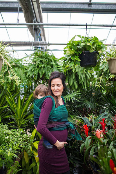 double hammock carry whilst pregnant