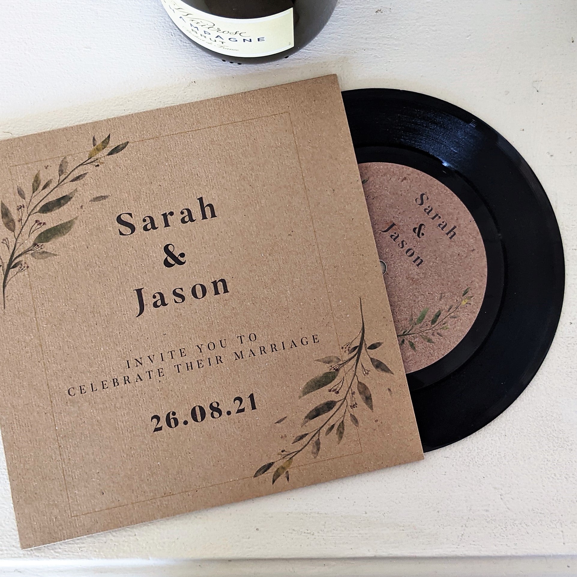 record party invitations