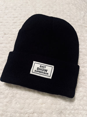 Sh*t Show Supervisor Beanie - The Littlest Wildflower Co