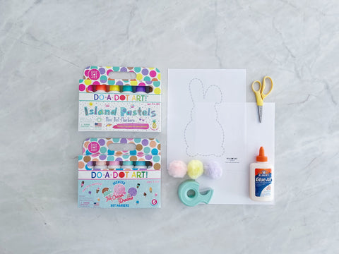 Do A Dot Art! Bunny Craft Supplies