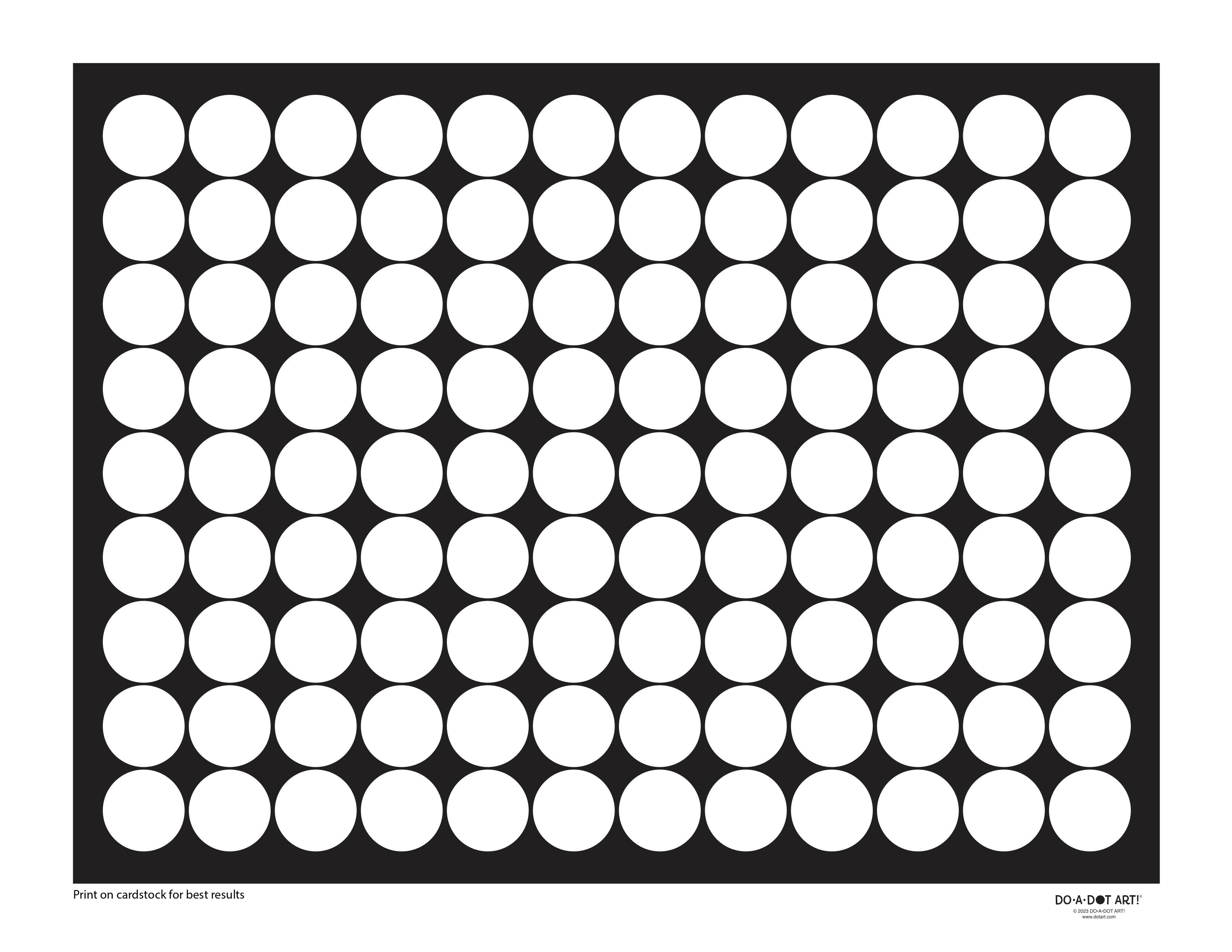 Preview of Dot Frame 2 Printable