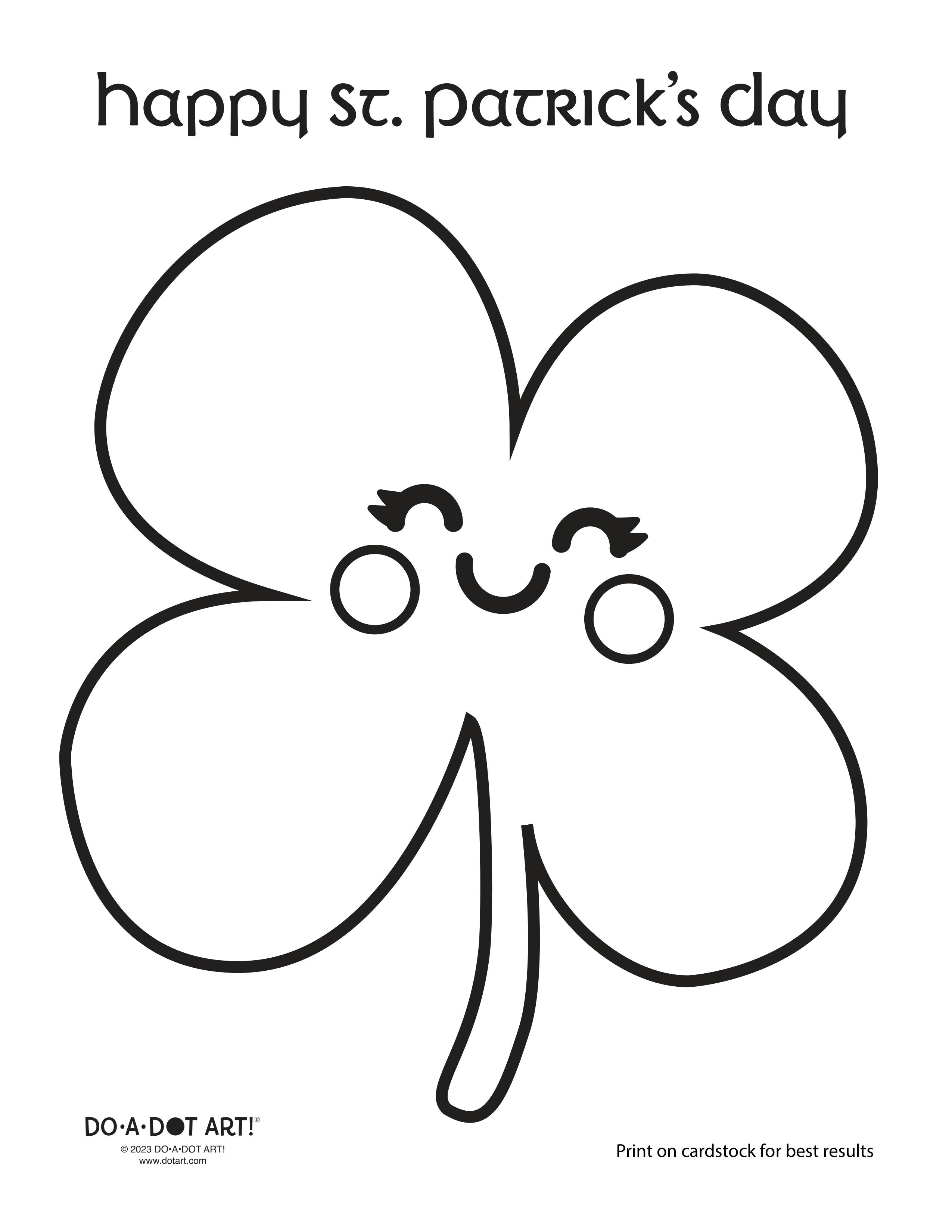 Preview of Happy St. Patrick's Day  Printable