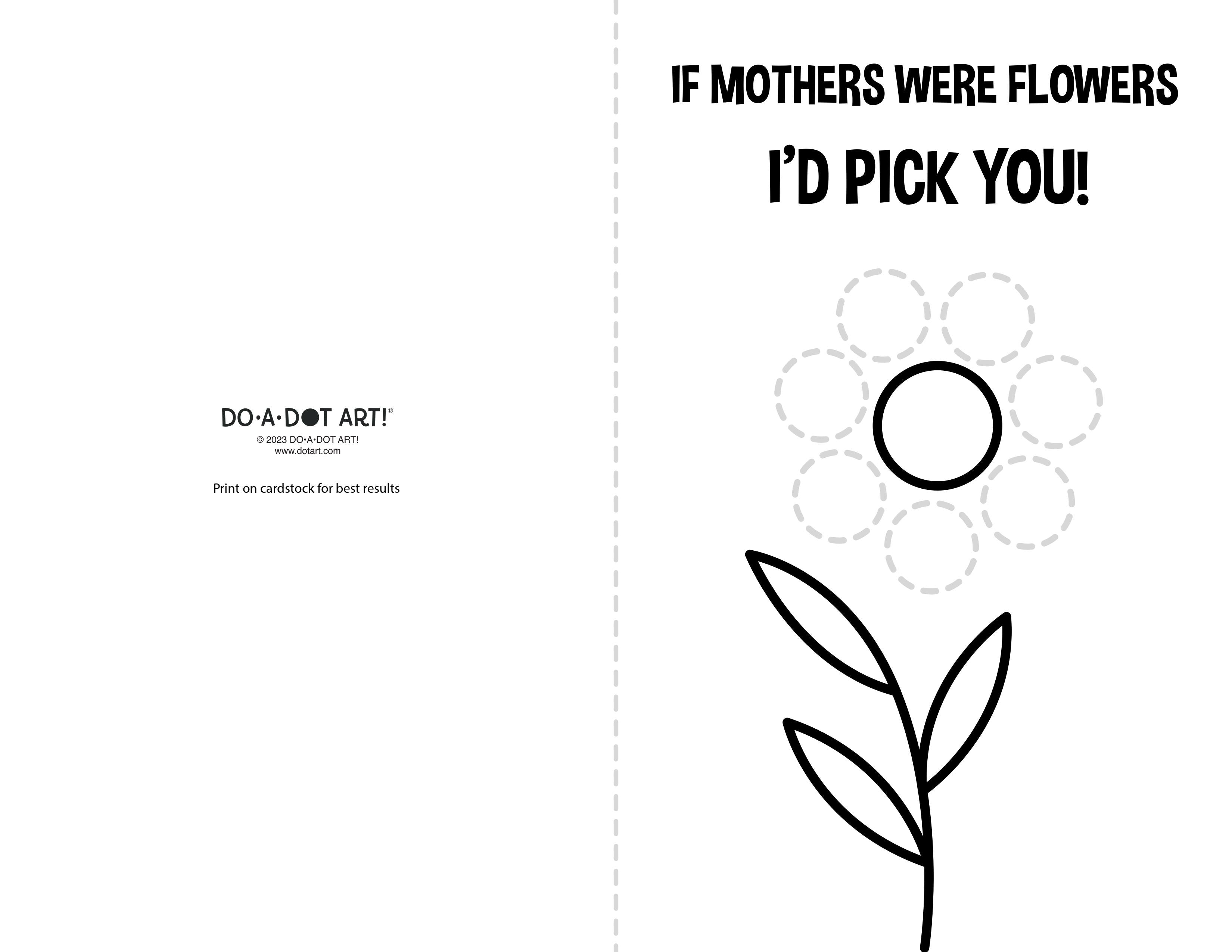 Preview of Mother's Day Card  Printable