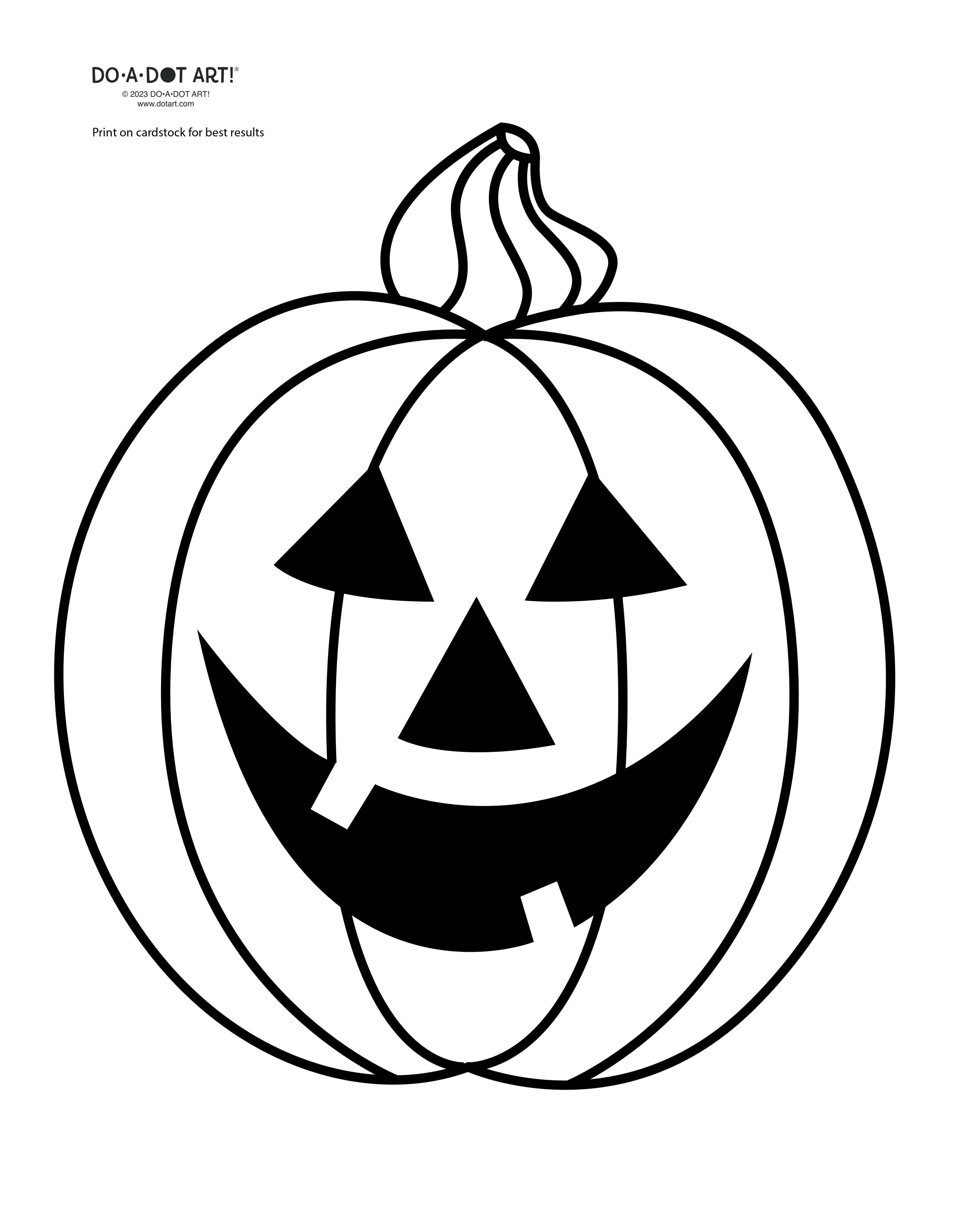 Preview of Pumpkin Printable