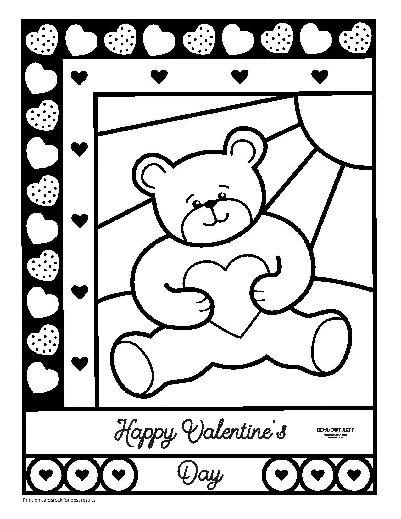 Preview of Teddy Bear Printable