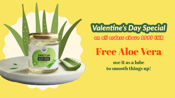 Amrutam Aloe Vera Gel | Natural Lubricant