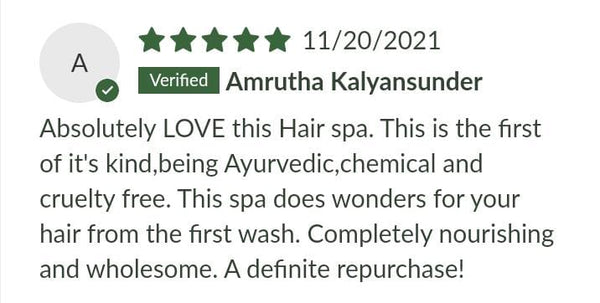 Kuntal Care Hair Spa Review | Amrutam