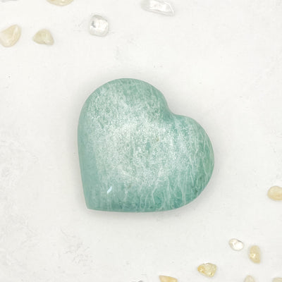 Amazonite Heart