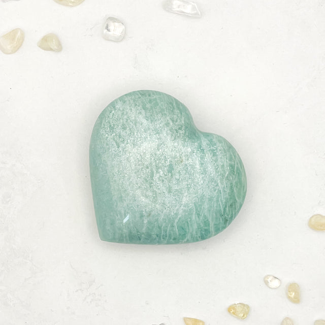 Product Image of Amazonite Heart #1