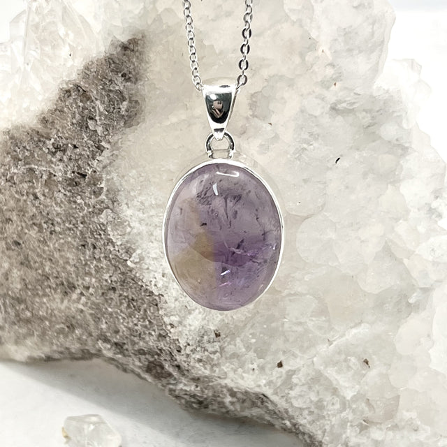 Product Image of Ametrine Oval Sterling Silver Pendant #1