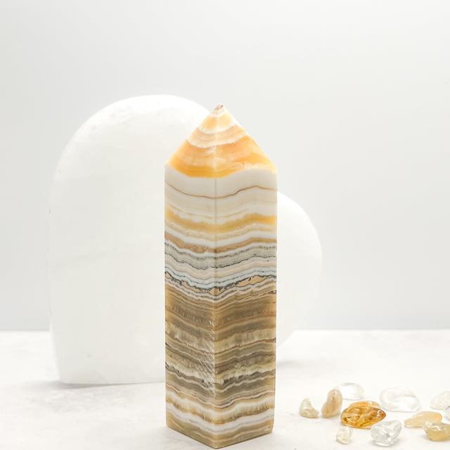 Product Image of Banded Orange Calcite #1