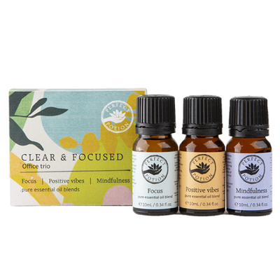 Clear and Focused Trio Essential Oil Blend