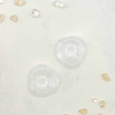 Clear Quartz Worry Stone