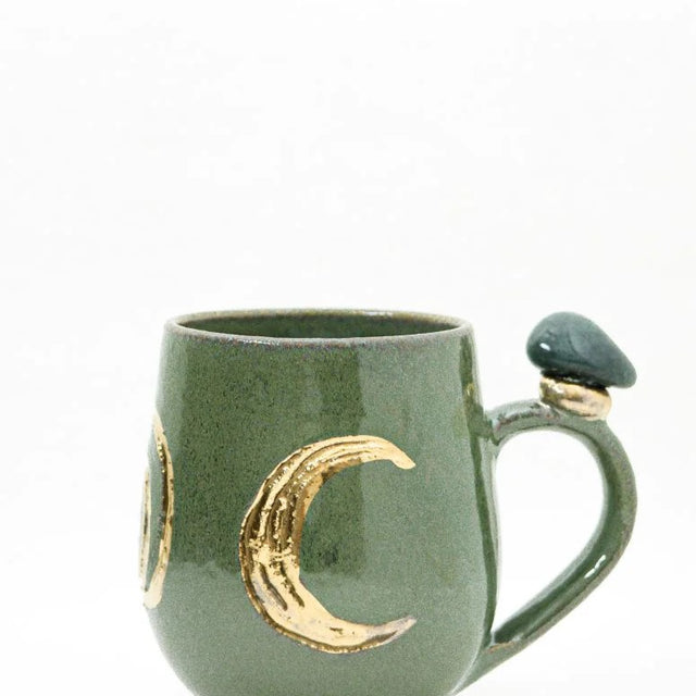 Product Image of Green Aventurine Crystal Mug #1