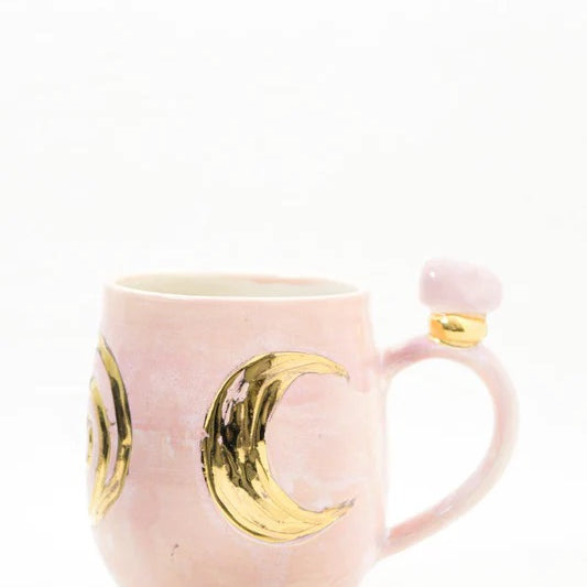 Product Image of Rose Quartz Crystal Mug #1