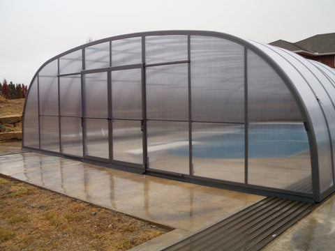 Laguna Enclosure with Twin Wall Polycarbonate