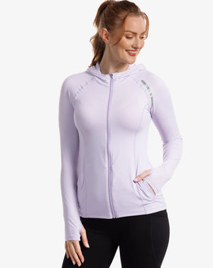 BloqUV Women’s Hoodie Jacket - Luxe EQ