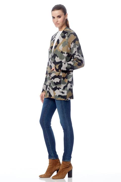 long camo sweater