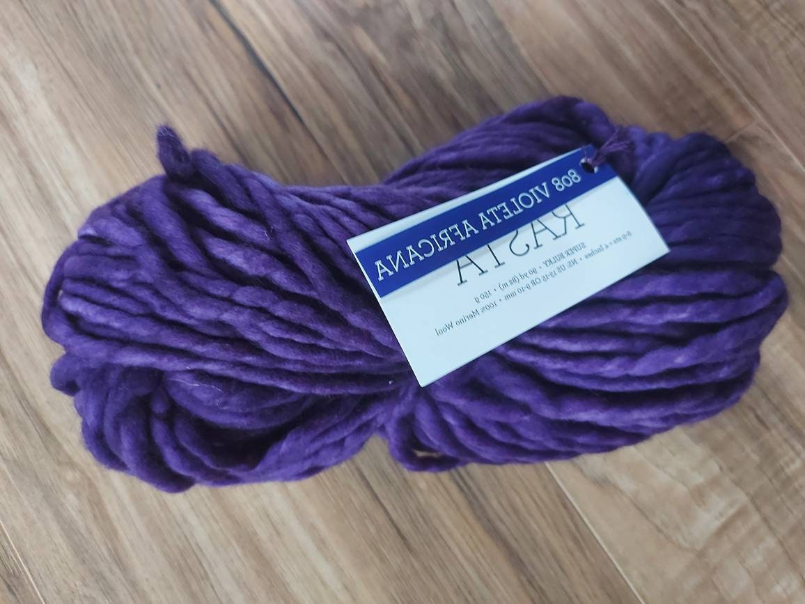 Malabrigo Rasta VIOLETA AFRICANA 100% Merino Wool | Hand Dyed | Single –  TLKNITZ