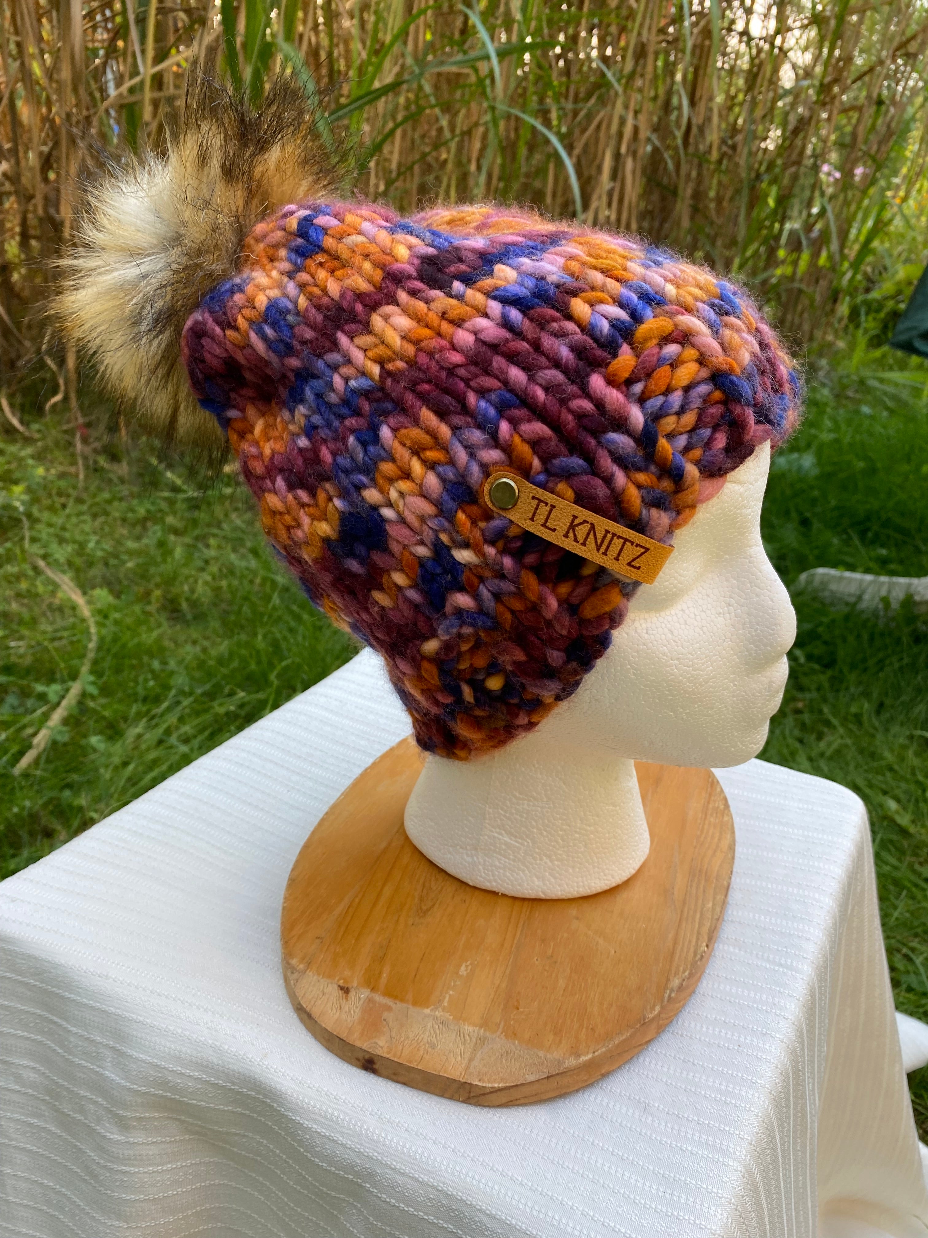 送料無料（北海道・沖縄県除く！） tento Hand knitted hat noroll