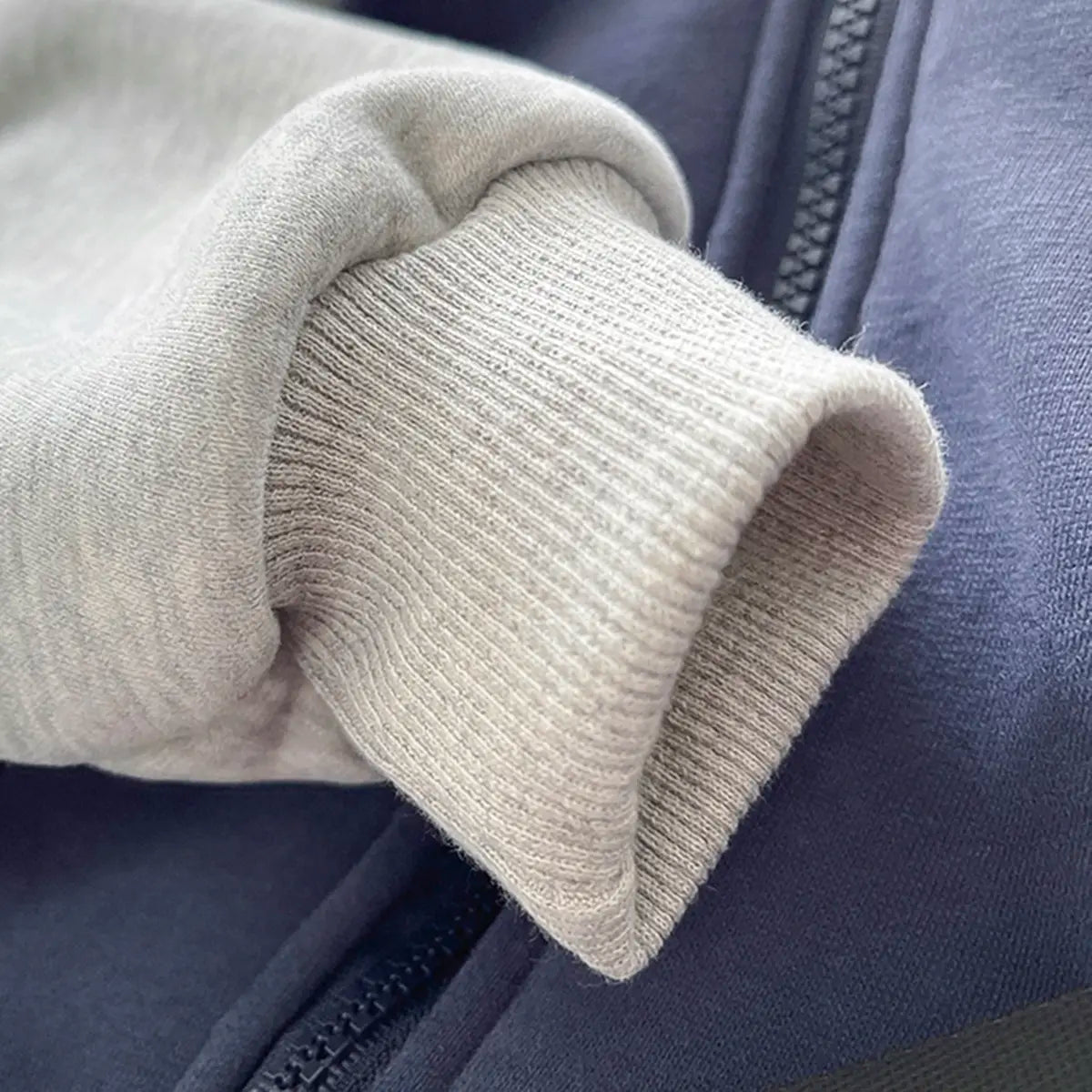 Boys Grey Regular Hooded Sweatshirt With Trouser Sets 3 pc. Sets