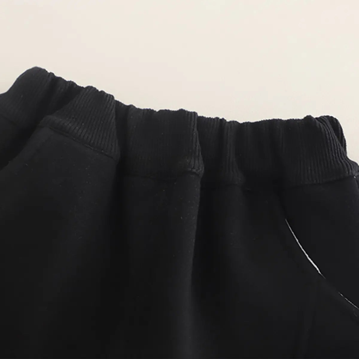 Boys Off White Stripes Graphic Printed Sweatshirt With Jogger Sets Sets