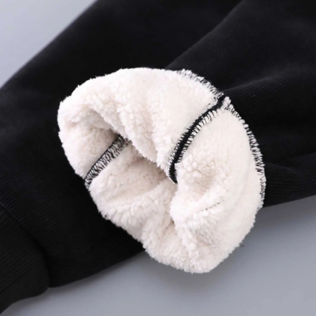 Boys Blue Abstract Printed Quilted Puffer Vest With Jacket & Jogger Sets Sets