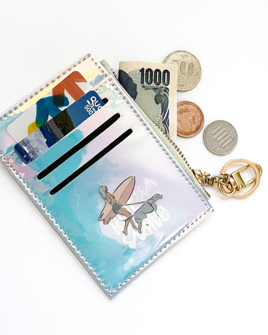 ジェシカミユキ オーロラ カードケース パスケース 財布 ミニ財布 ウォレット シーナジー 海 サーフィン