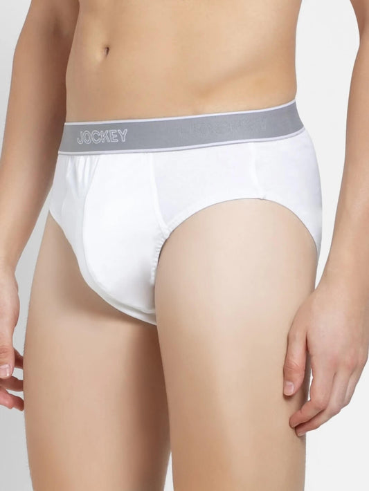 Jockey Elance White Contour Brief for Men #1009 [Pack of 2] at Rs 418.00, Jockey Men Underwear