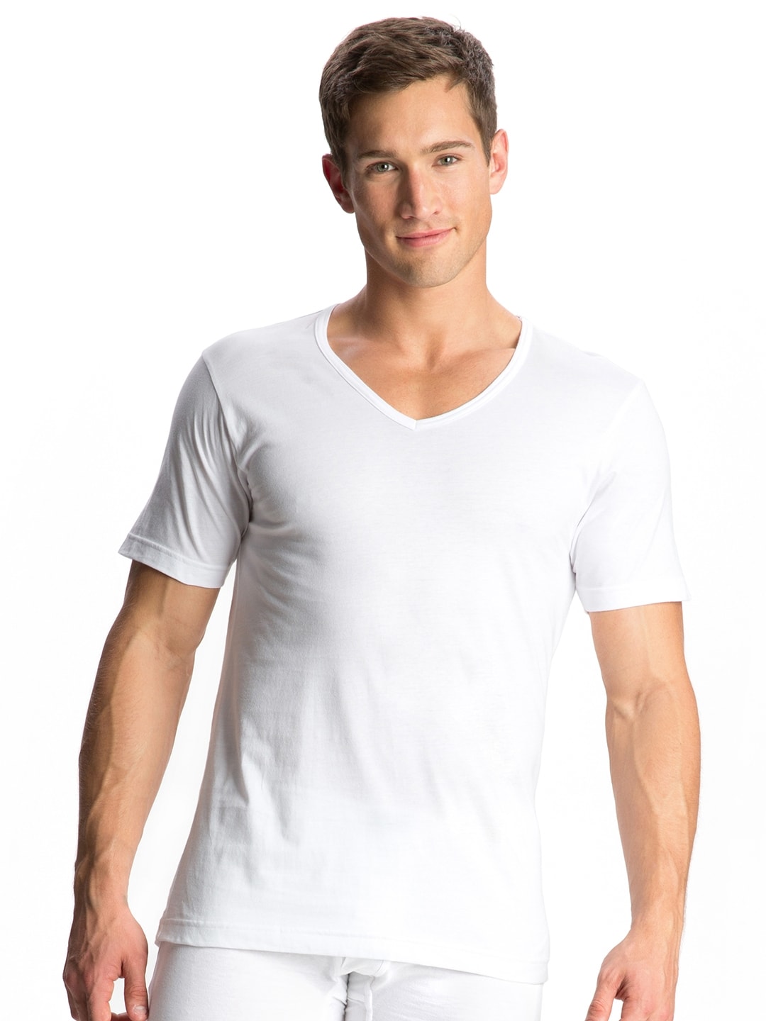 Jockey V-Neck Undershirt for Men #8824 | Route2Fashion | Reviews on ...